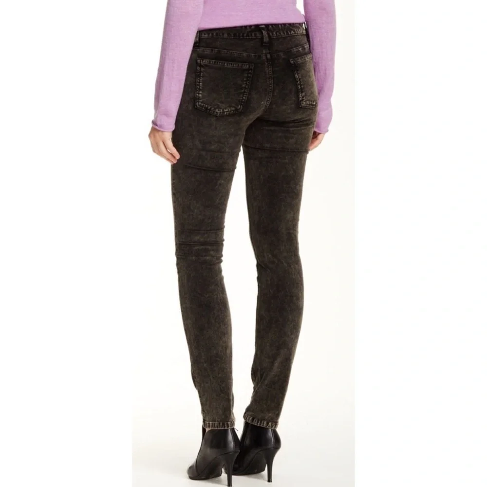 Eileen Fisher Acid Washed Velveteen Skinny Jeans - Picture 7 of 16